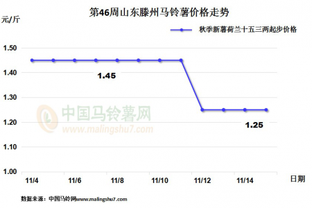 滕州新薯價格不高 內(nèi)蒙好貨供應(yīng)減少 ()
